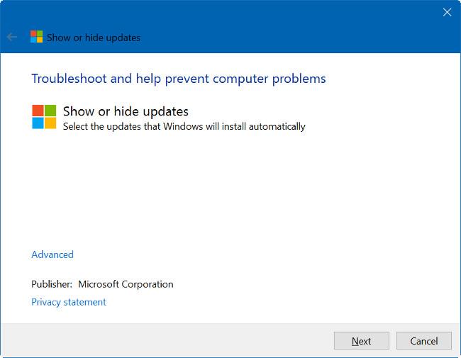 Come nascondere Windows Update su Windows 10