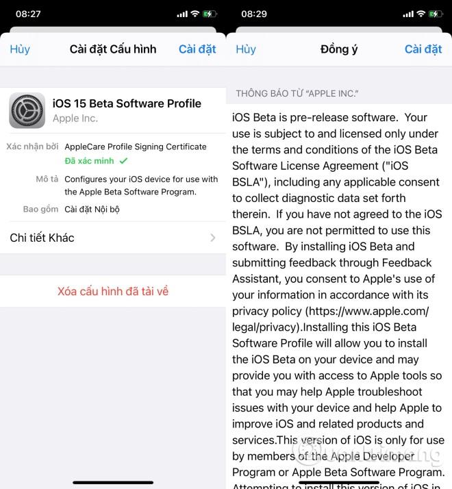 iPhoneにiOS 15ベータ版、iOS 15パブリックベータ版をインストールする方法