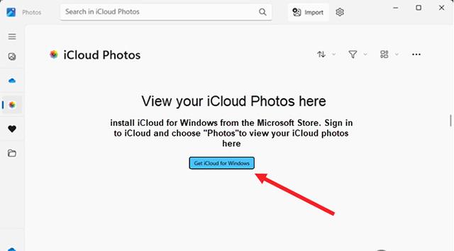 如何透過 Windows 11 上的預設照片應用程式存取和下載 iCloud 照片