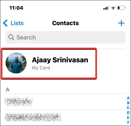 Comment régler la confidentialité des photos des contacts sur iPhone