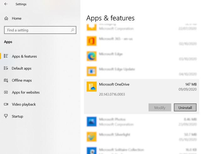 Étapes pour désactiver ou supprimer complètement l'application OneDrive sous Windows 10