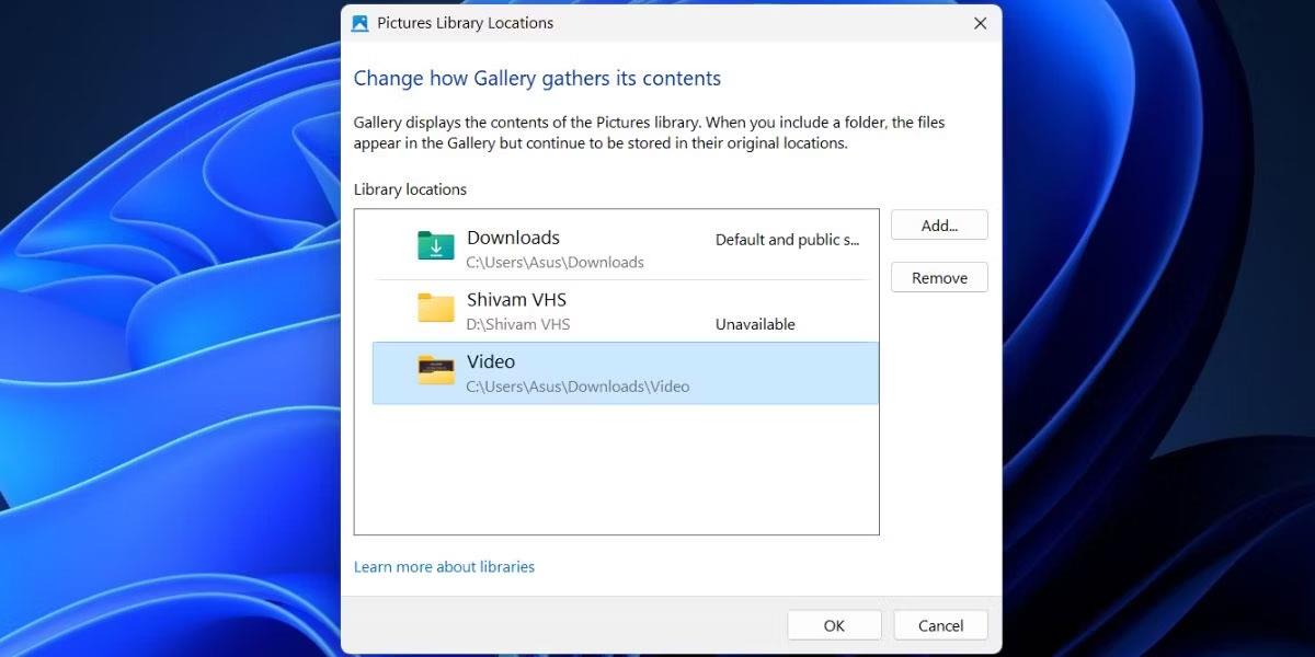 So aktivieren Sie die Galerie-Funktion im Datei-Explorer Windows 11