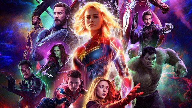 Hochauflösendes Captain Marvel-Hintergrundbildset für Computer