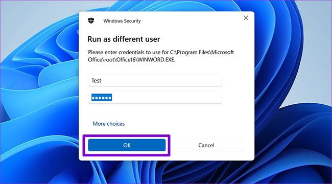 3 способа запуска приложений от имени другого пользователя в Windows 11