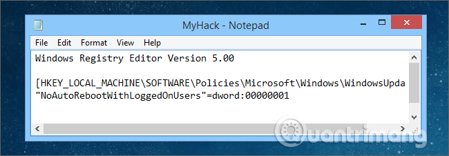 如何建立您自己的 Windows 登錄 hack 文件