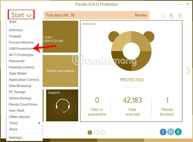 Повысьте безопасность Windows с помощью Panda Gold Protection