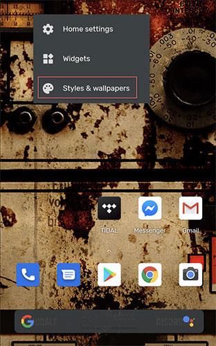 Comment utiliser le menu Style sur Pixel 4