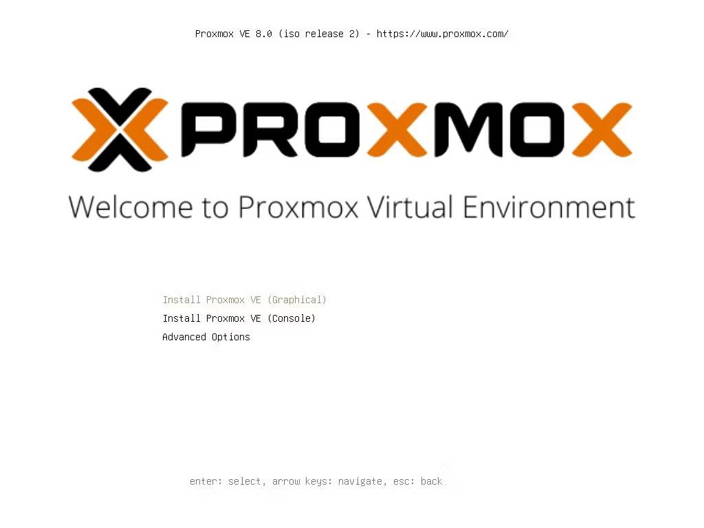 Comment installer Proxmox sur un PC Intel NUC ou x86