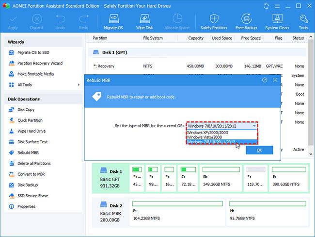 Windows 10에서 부팅 구성 데이터 파일 누락 오류를 수정하는 방법