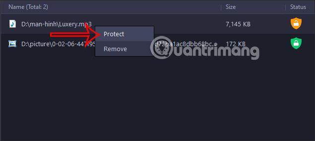 Come utilizzare Top Data Protector per proteggere file e cartelle