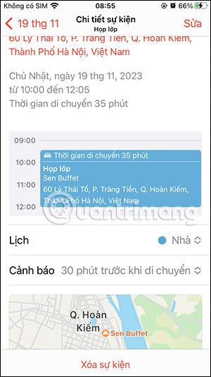 So fügen Sie Orte für Ereignisse im iPhone-Kalender hinzu