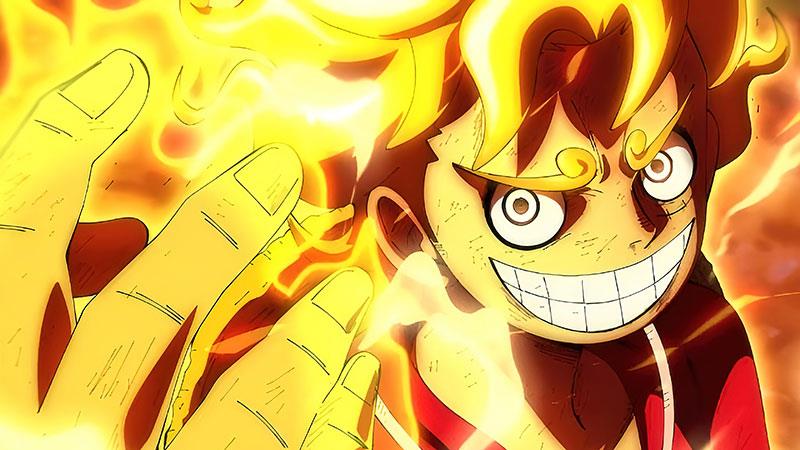 Fond d'écran Luffy Gear 5, fond d'écran Luffy God Nika