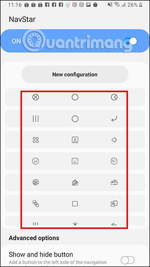 Comment changer l'icône de la touche de navigation sur Samsung