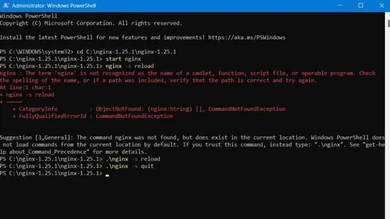 Comment installer et exécuter le serveur Nginx sous Windows