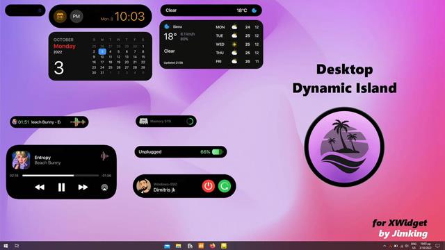 Istruzioni per l'installazione di Dynamic Island su Windows