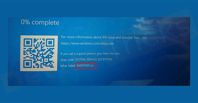 So beheben Sie den Wdf01000.sys-Fehler in Windows