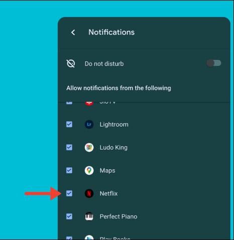 Come utilizzare la funzione "Non disturbare" per disattivare le notifiche sul Chromebook