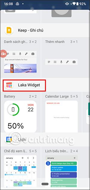 Comment utiliser Laka Widget pour créer des widgets sur Android