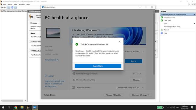 Come verificare la versione del TPM prima dell'aggiornamento a Windows 11