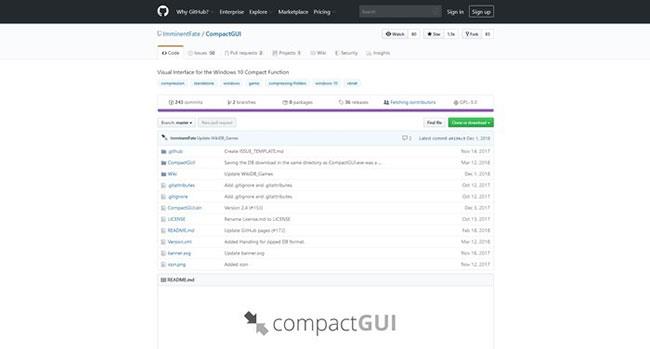 Comment utiliser CompactGUI pour compresser des données sur des disques durs