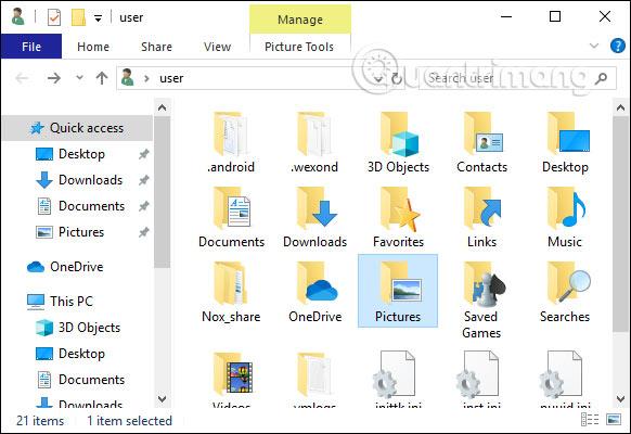 Comment accéder rapidement au dossier Utilisateur dans Windows 10