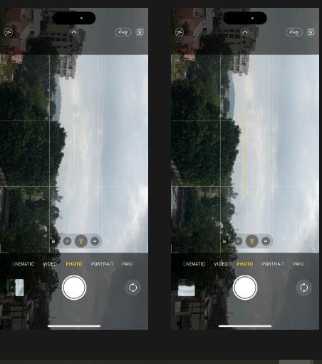 Comment utiliser l'outil Niveau dans l'application Appareil photo sur iPhone