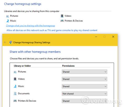 Windows 홈그룹을 교체하는 방법