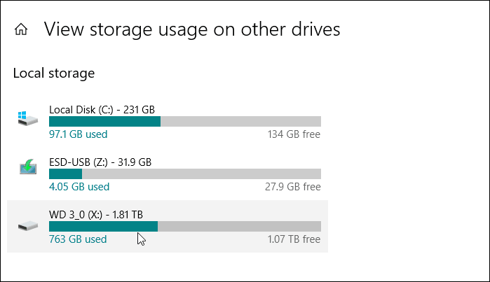 Come vedere tutti i dispositivi di archiviazione collegati su Windows 10