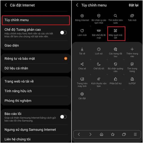 Comment activer la numérisation du code QR sur Samsung Internet