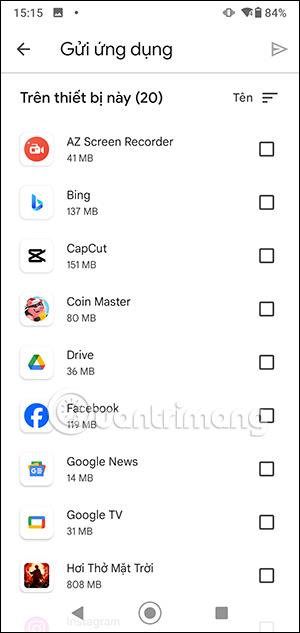 Comment partager des applications sur Android via le partage à proximité