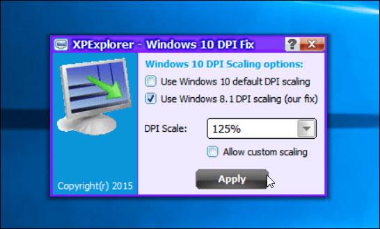 Comment utiliser l'utilitaire Windows 10 DPI Fix pour corriger le texte flou