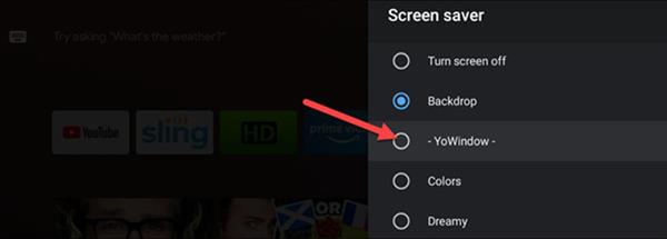 Android TVのスクリーンセーバーを変更する方法