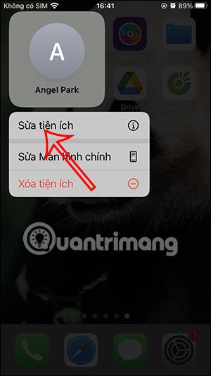 Comment créer un widget de numéro de contact sur iPhone