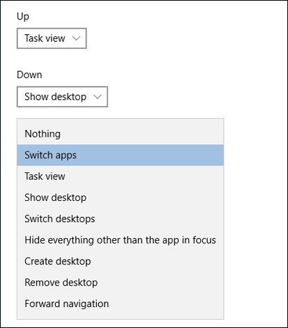 Comment personnaliser le pavé tactile sur la mise à jour Windows 10 Creators