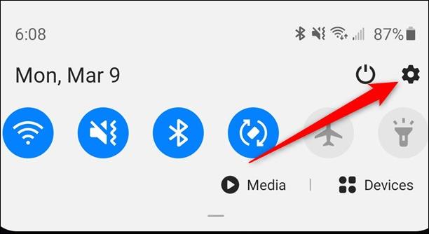 Comment désactiver la barre d'outils de capture d'écran du Samsung Galaxy S20