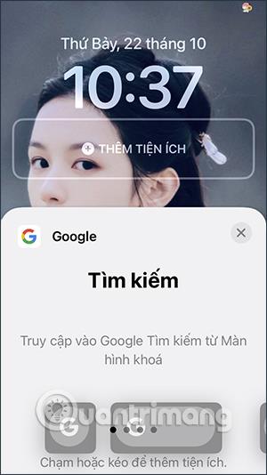 Comment ajouter Google Lens à l'écran de verrouillage de l'iPhone