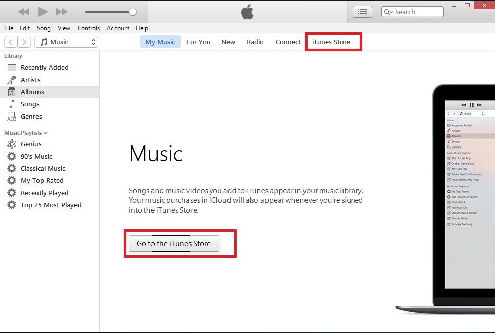 Instructions pour l'installation, la mise à jour et l'utilisation d'iTunes sur Windows 10