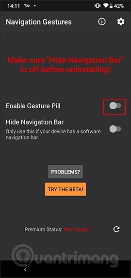 Comment créer une barre de navigation iPhone X sur Android