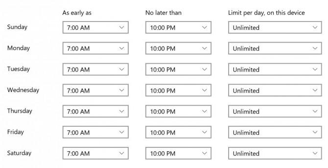 Windows 10 でペアレンタル コントロールを設定および使用する手順