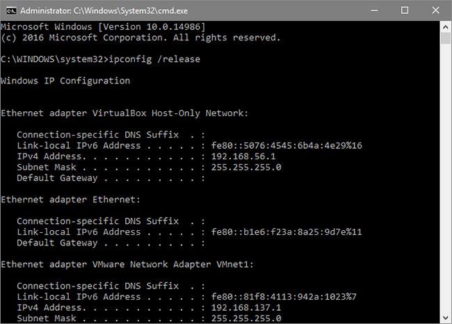 Corrigez rapidement l'erreur « Le WiFi n'a pas de configuration IP valide » sous Windows 10