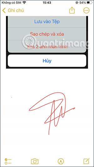 Come inserire una firma nelle note su iPhone