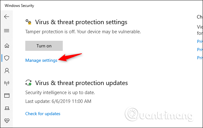 Comment activer la protection contre les falsifications pour la sécurité Windows sous Windows 10