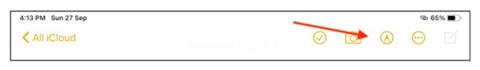 Come copiare e incollare note scritte a mano su iPad