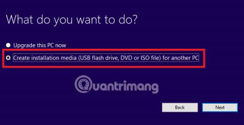 Istruzioni su come installare Windows da USB