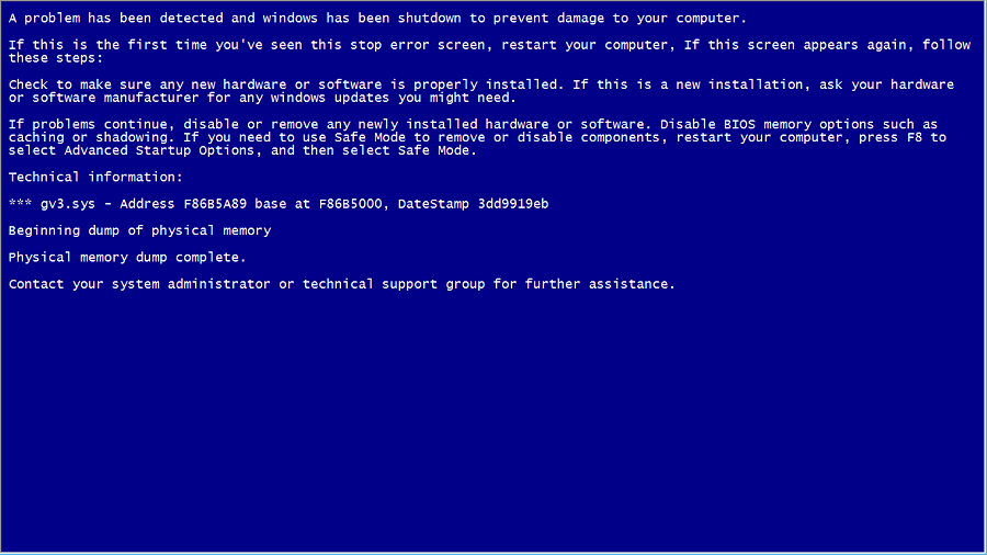 Come creare una schermata blu della morte (BSOD) per fare uno scherzo ai tuoi amici