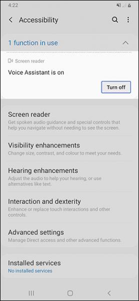 Samsung Galaxy でスクリーン リーダーをオフにする方法