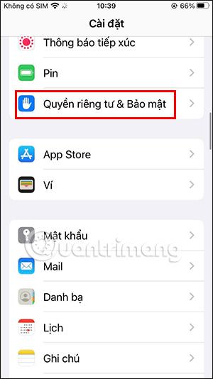 Comment activer le mode de test sécurisé sur iOS 16