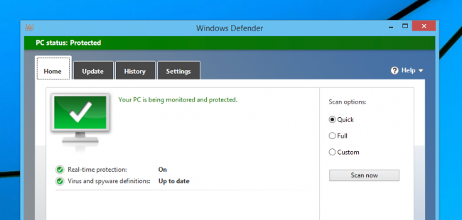 So planen Sie automatische Scans für Windows Defender unter Windows 8