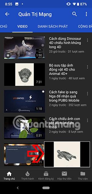 Comment regarder YouTube depuis l'écran Android, écouter de la musique YouTube lorsque l'écran est éteint