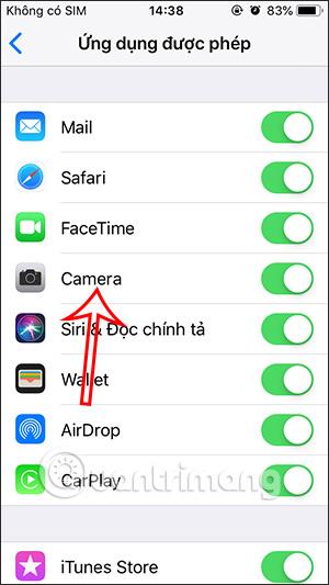 Comment désactiver la caméra sur iPhone ou iPad